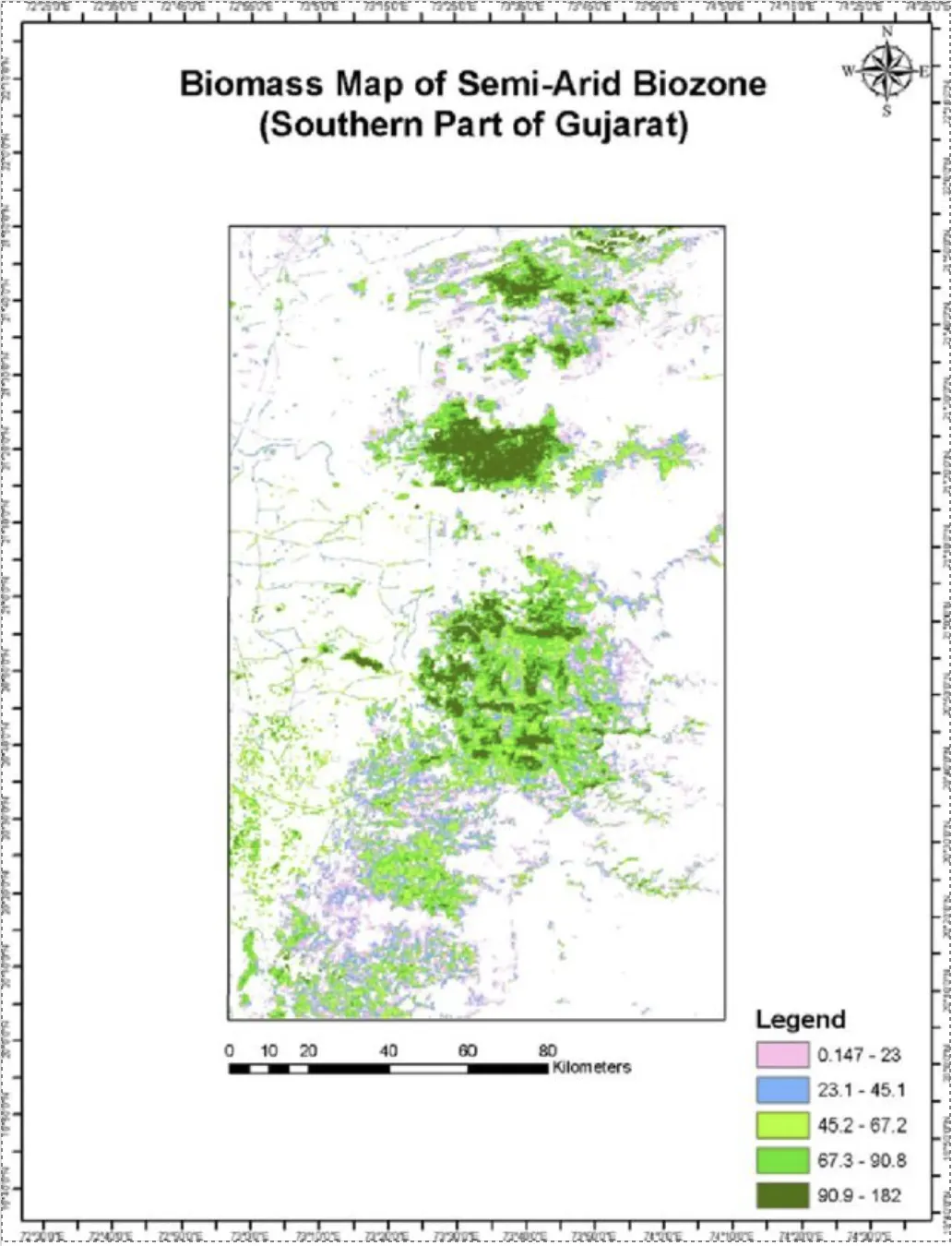 Forest Biomass And Carbon Maps - Image 1
